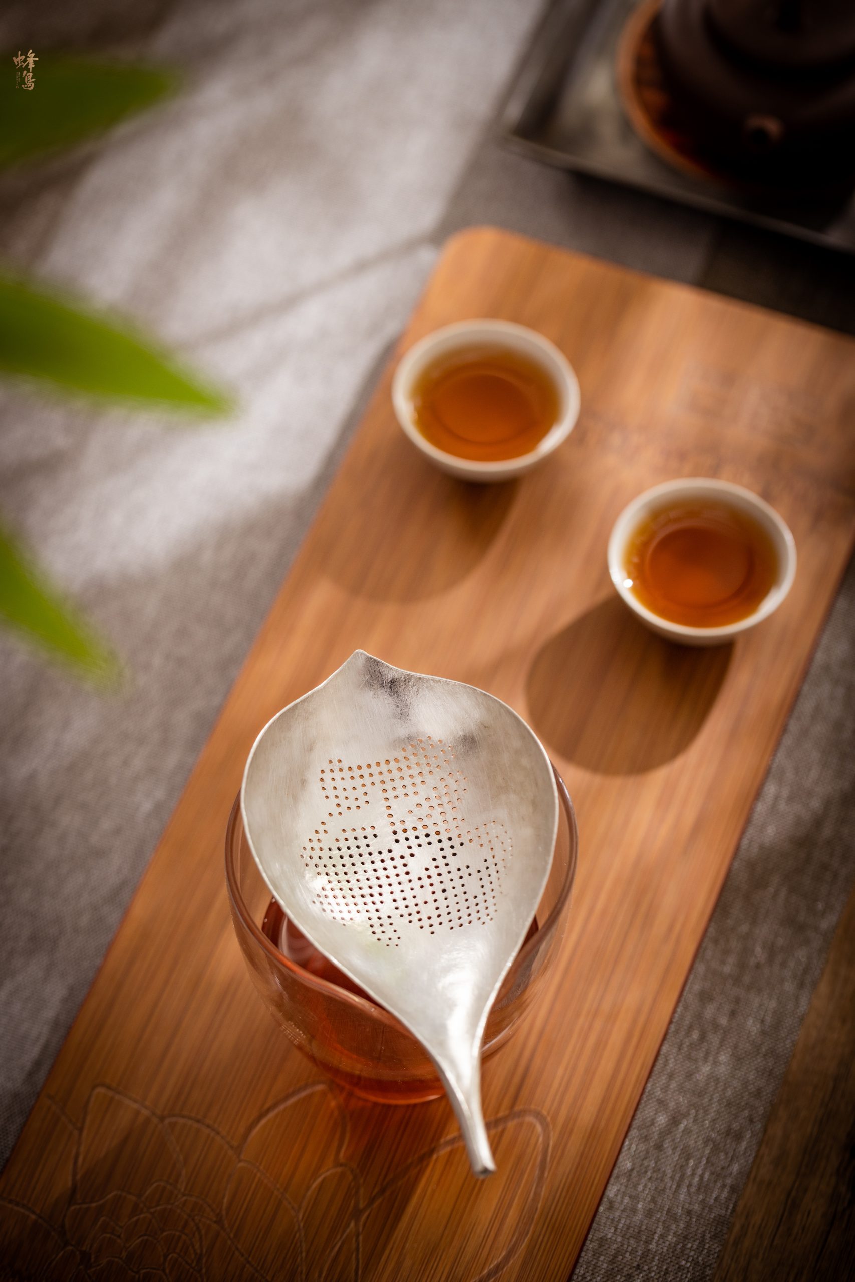 手打纯锡福缘.茶漏，实用器也有高级感，茶席之上释放最纯的味道！